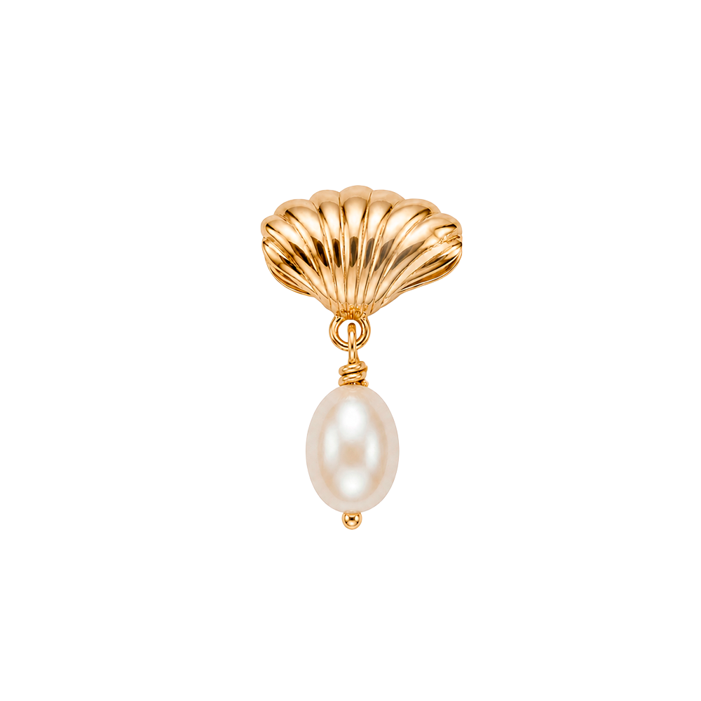 Christina Jewelry - Ocean Treasure charm 4 mm, forgyldt sølv - Model: 623-G407