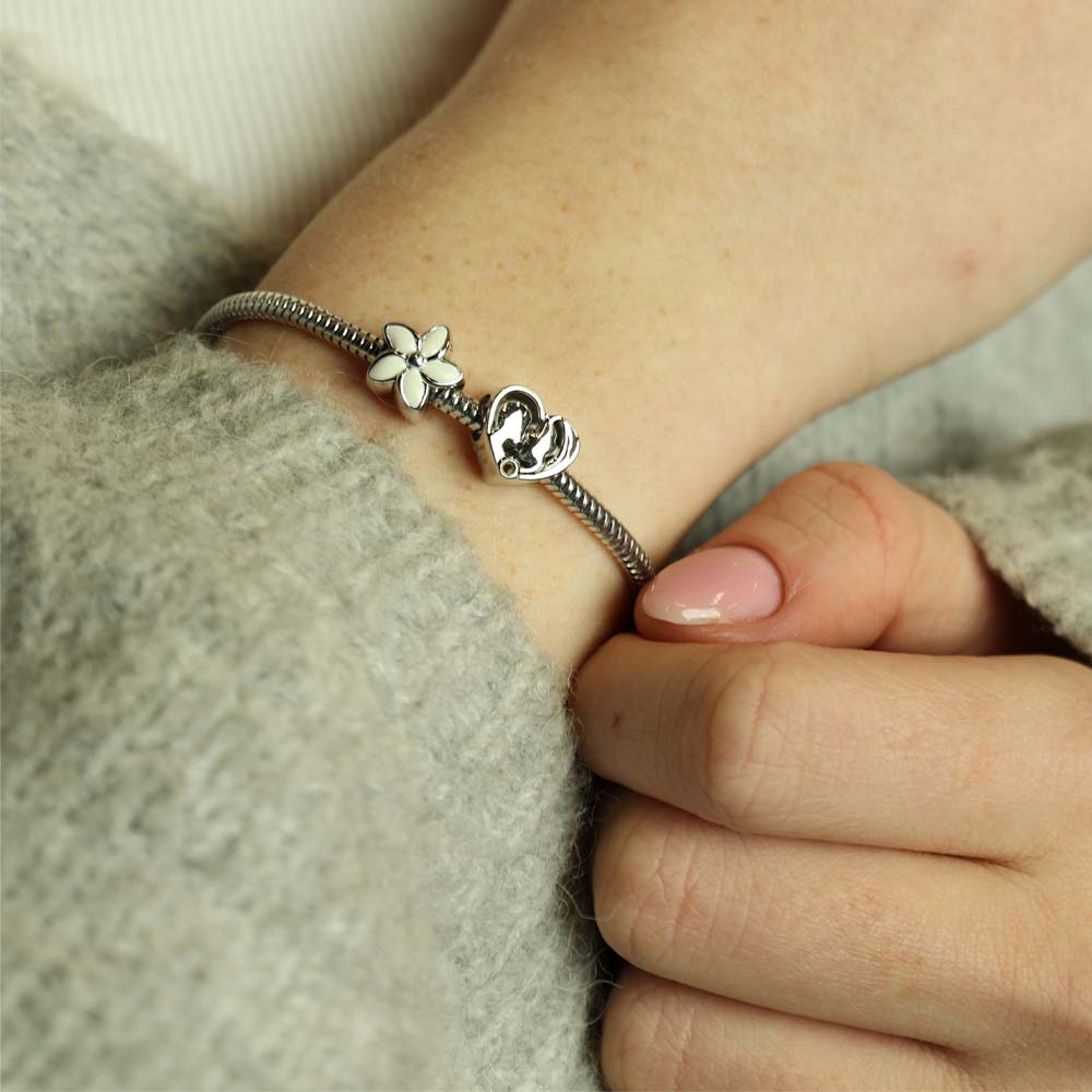 Christina Mother & Child charm 4 mm i sølv – model 623-S107 – billede 2