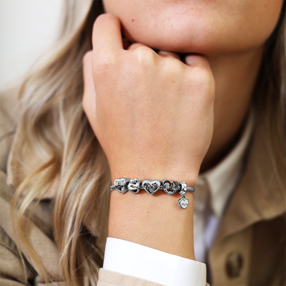 Christina MOM Love hænger-charm 4 mm i sølv – model 623-S125 – billede 2