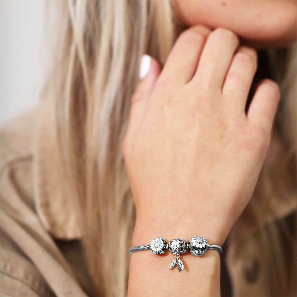 Christina Live Love Hope charm 4 mm i sølv – model 623-S255 – billede 5