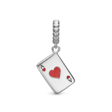 Christina Jewelry - Ace of Hearts, sølv charm (til sølvarmbånd) - Model: 623-S320