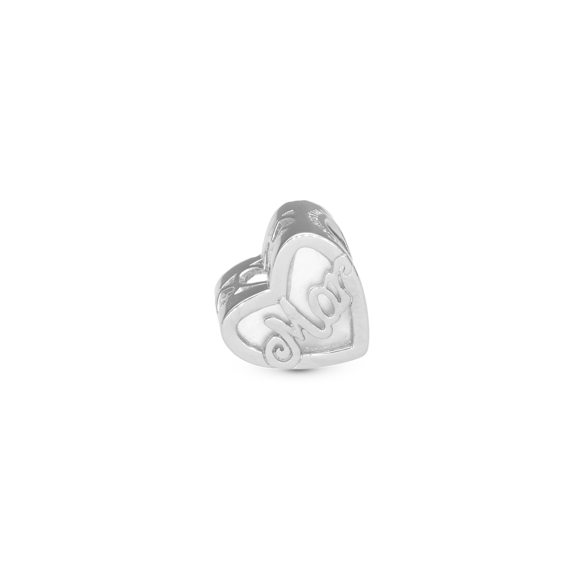 Christina Verdens bedste MOR charm 4 mm i sølv – model 623-S363 – billede 2