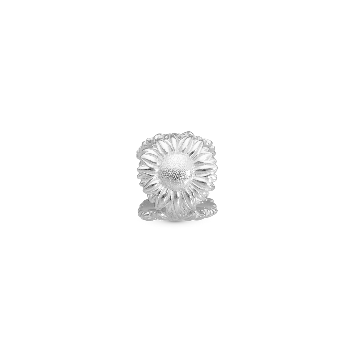 Christina Sunflower charm 4 mm i sølv – model 623-S377