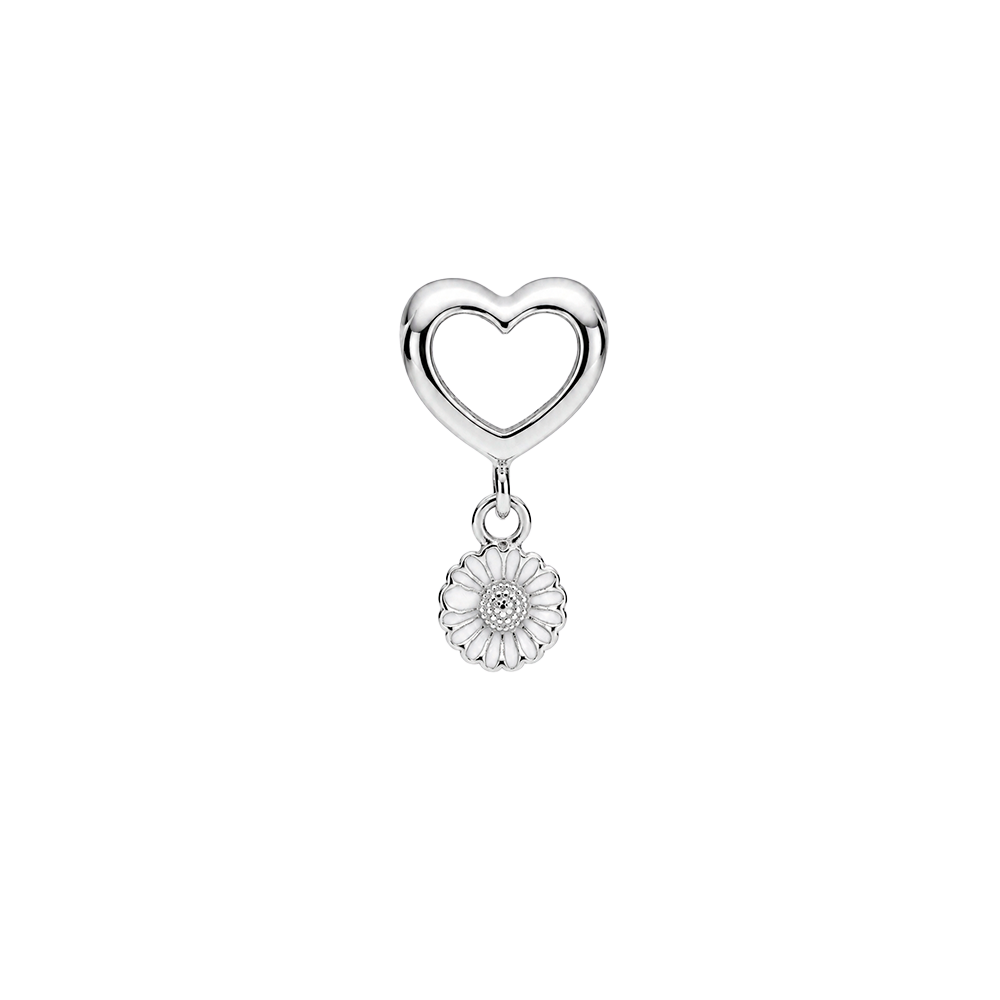 Christina Jewelry - Marguerites With Love charm 4 mm, sølv - Model: 623-S391