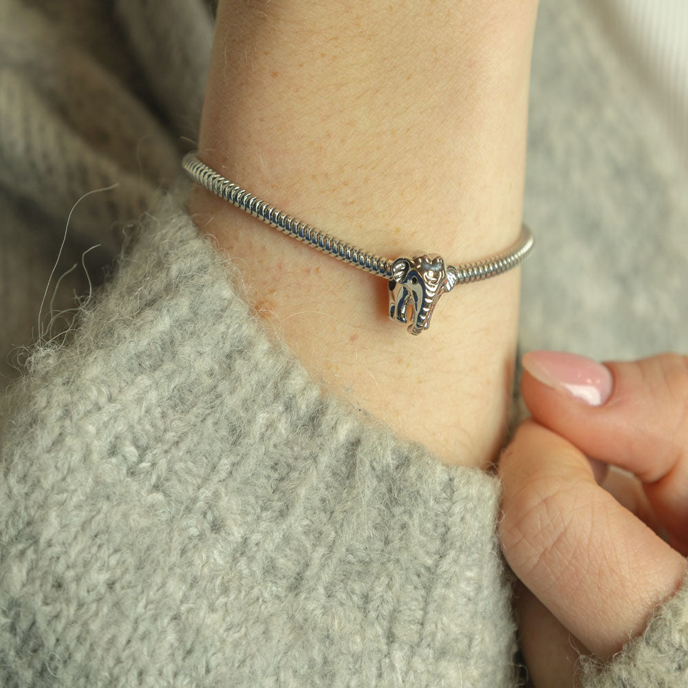Christina Elephant charm 4 mm i sølv – model 623-S51 – billede 2