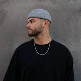 Billgren - Herre halskæde i blank rustfri stål - Modelnr.: 9174