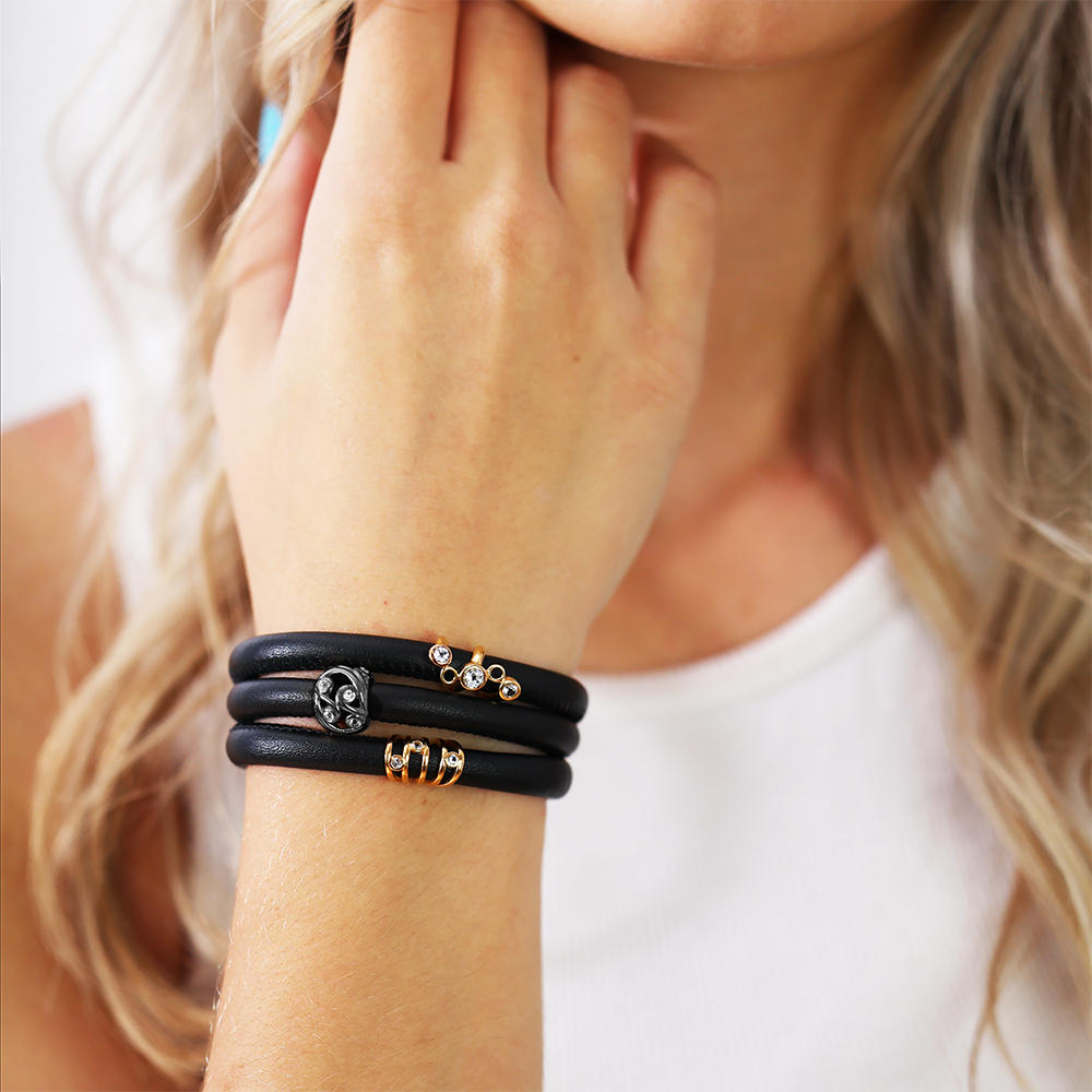 Christina Ocean Soul charm i sort sølv – model 630-B108 – billede 2