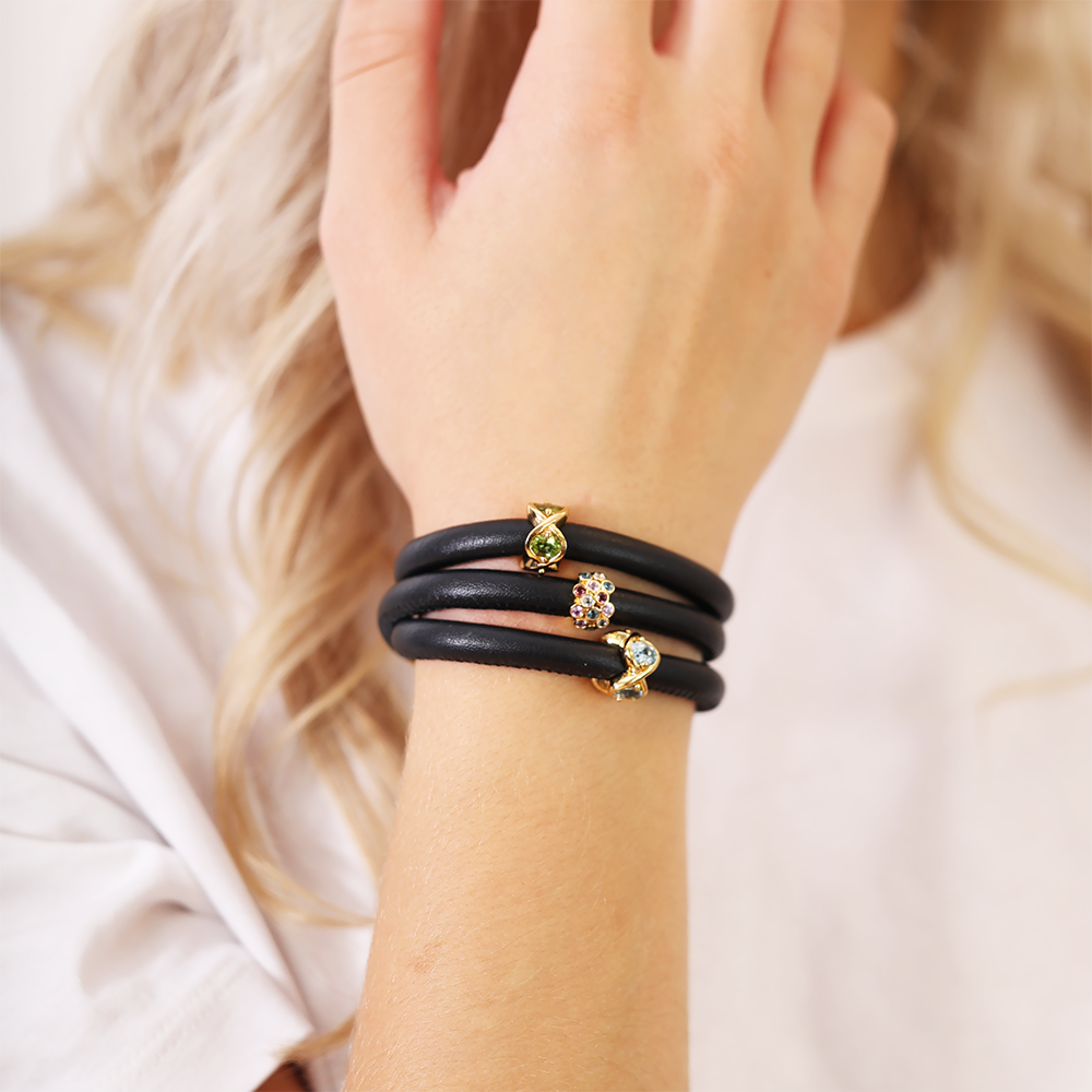 Christina Sky Topaz Heaven charm i forgyldt sølv – model 630-G06SKY – billede 2