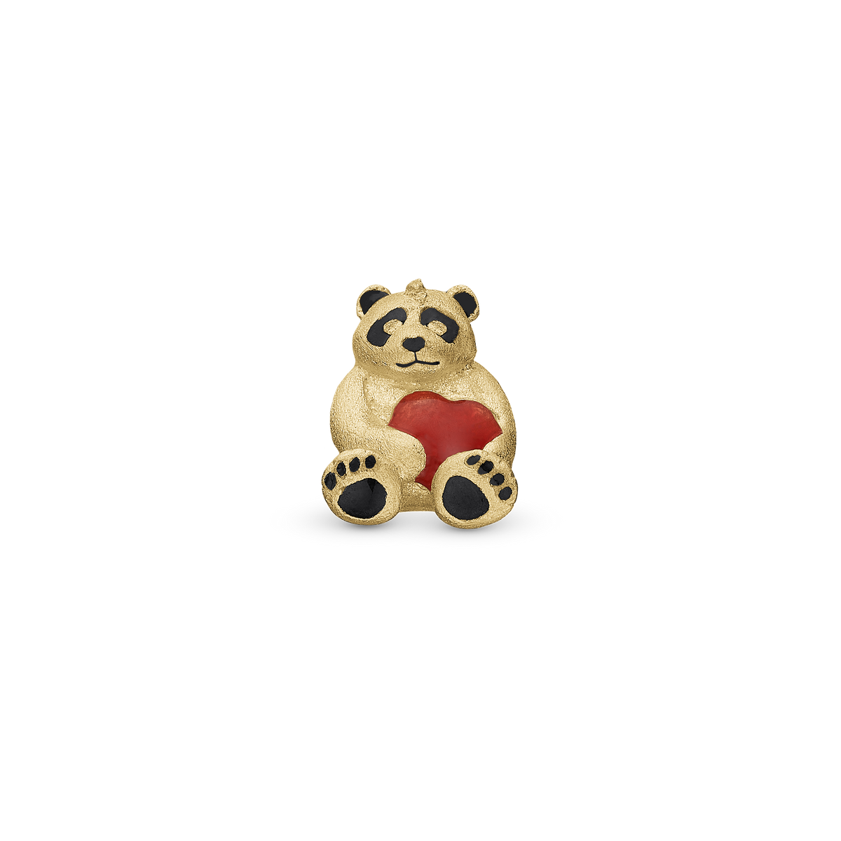 Christina Panda charm i forgyldt sølv – model 630-G269