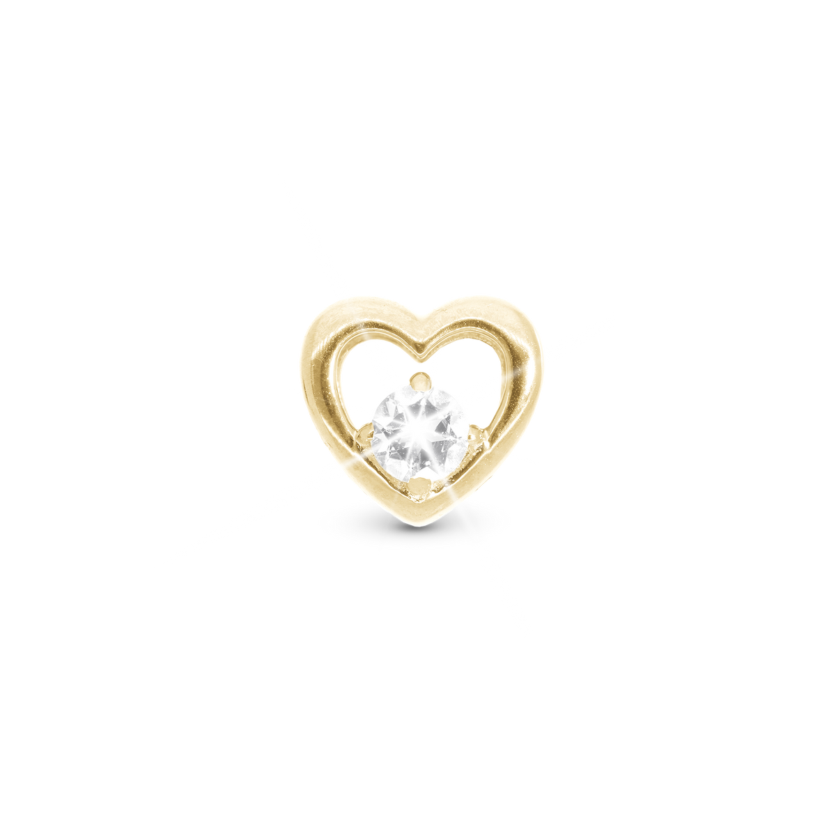 Christina Lovingly charm i forgyldt sølv – model 630-G276