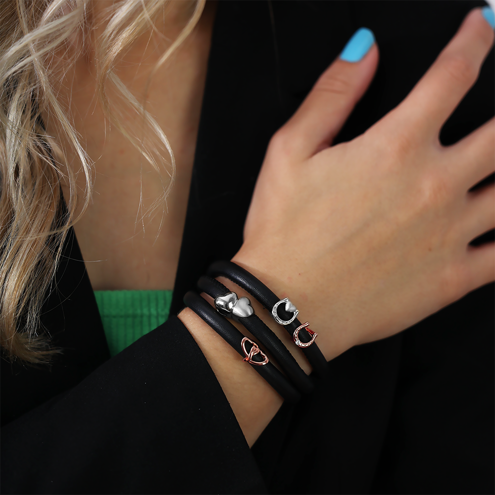 Christina Lucky charm i rosaforgyldt sølv – model 630-R62 – billede 2