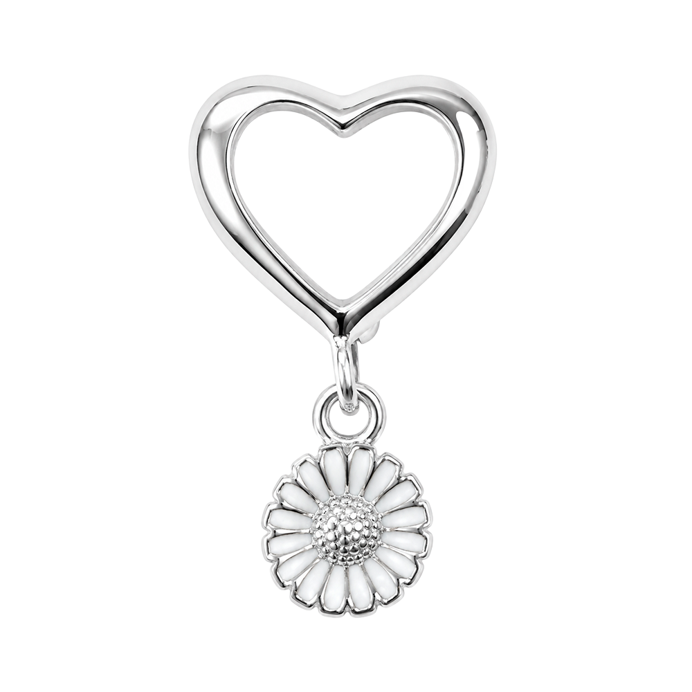 Christina Jewelry - Marguerites With Love charm 6 mm, sølv - Model: 630-S302