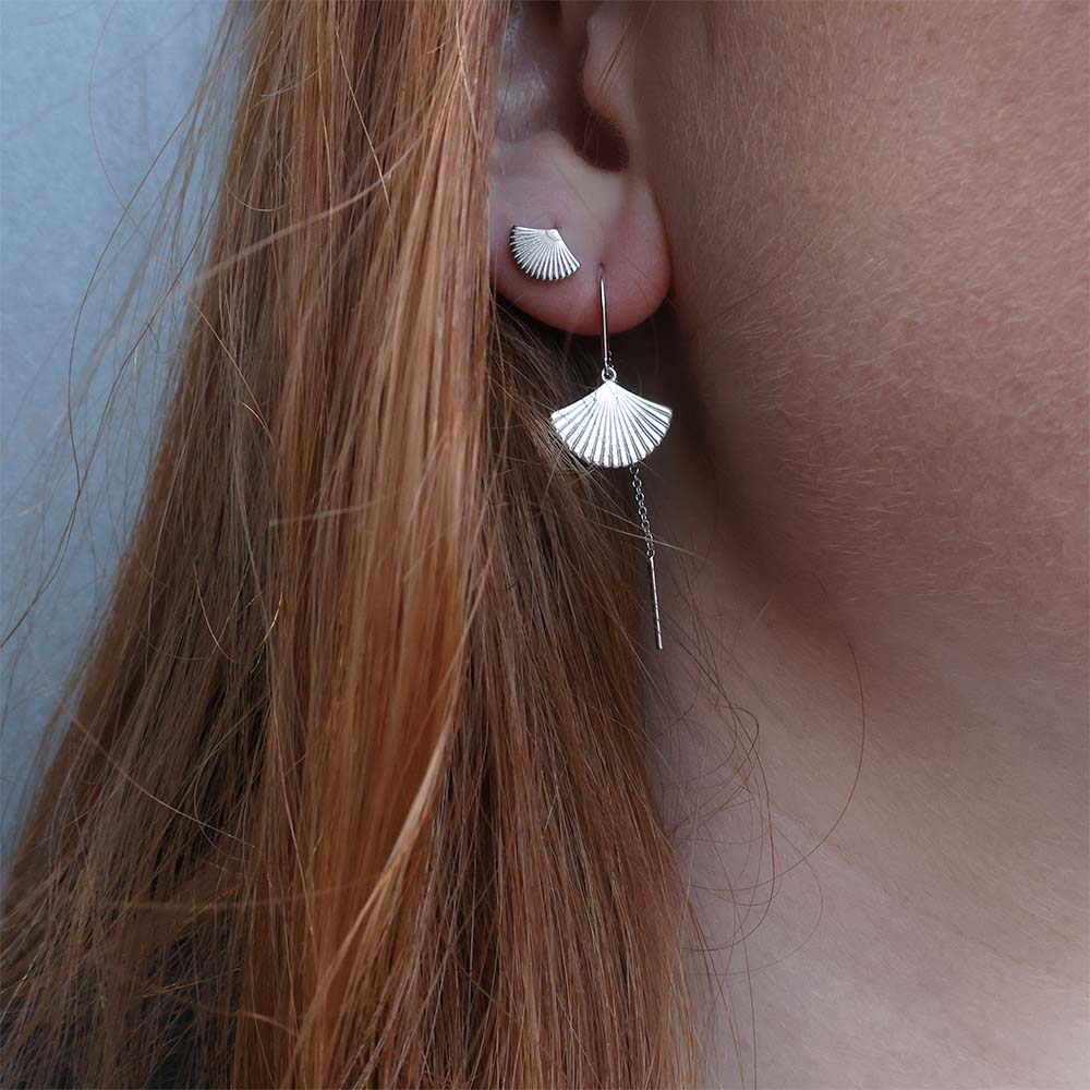 Christina Fan ørestikker i sølv – model 671-S148 – billede 2