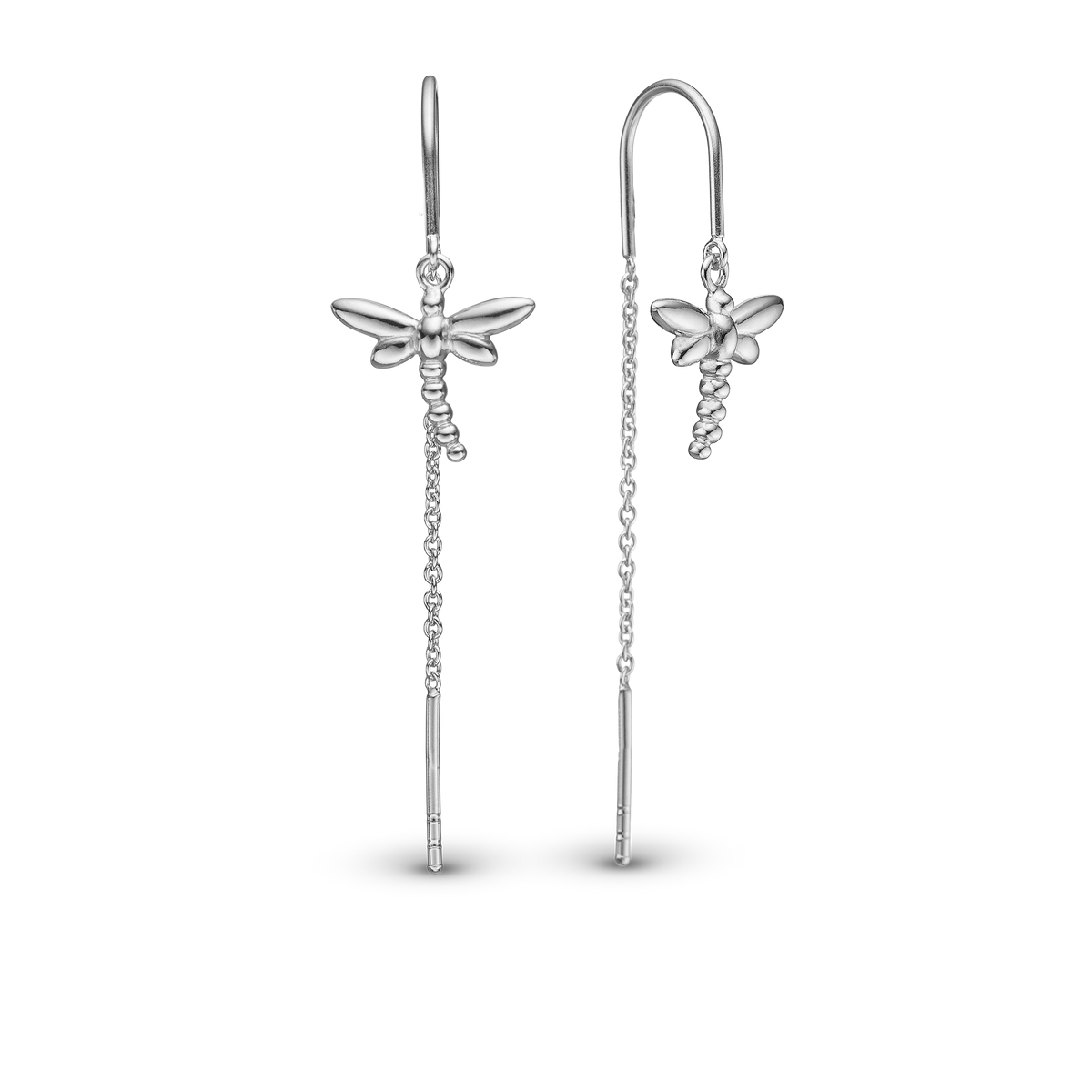 Christina Dragonfly ørehængere i sølv – model 670-S61