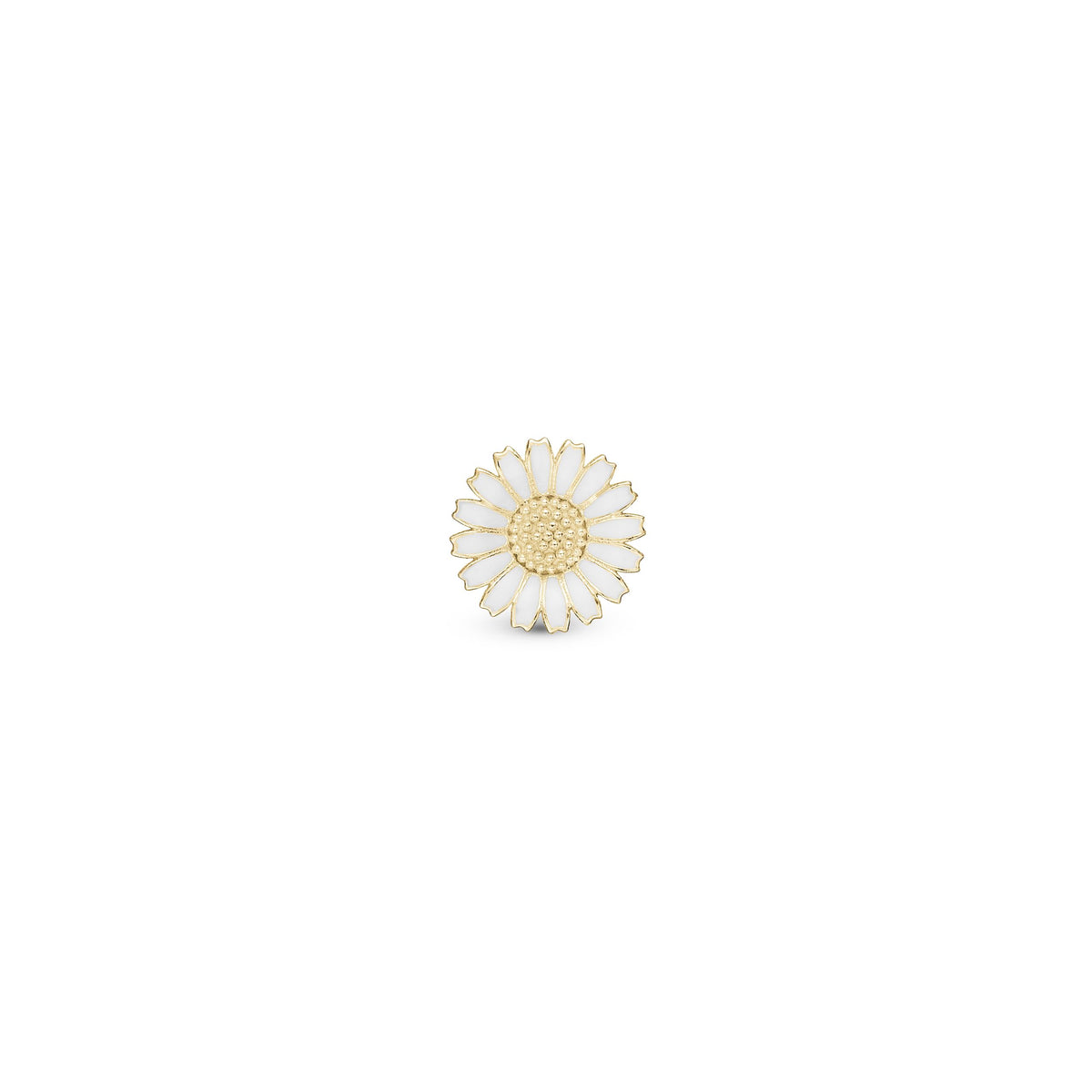 Christina 8mm Marguerite ørestikker i forgyldt sølv – model 671-G114LMARGUERITE
