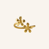 Pernille Corydon - Wild Poppy ring, forgyldt - Model: R-364-GP