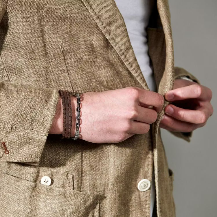 By Billgren - Herrearmbånd i rustfri stål (Stan) - Modelnr.: 8456