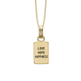 Christina jewelry - Ace of Hearts, forgyldt vedhæng - Model: 680-G120