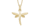 Christina jewelry - Dragon Fly, forgyldt vedhæng - Model: 680-G121