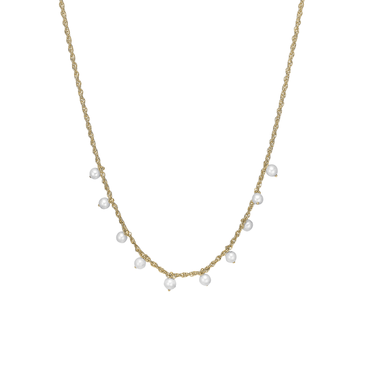 Christina Dangling Pearls vedhæng i forgyldt sølv – model 680-G126