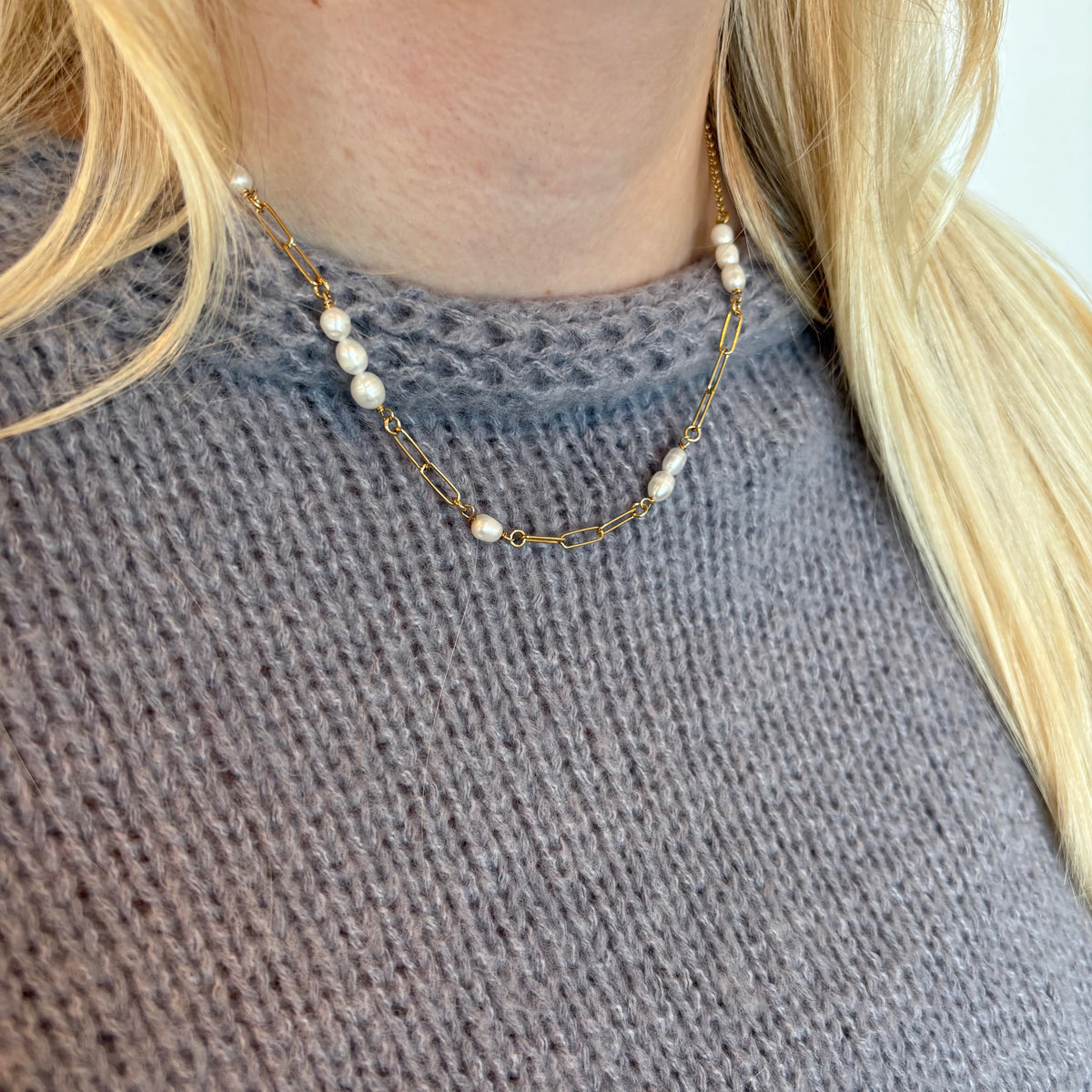 Christina Links and Pearls vedhæng i forgyldt sølv – model 680-G127 – billede 5