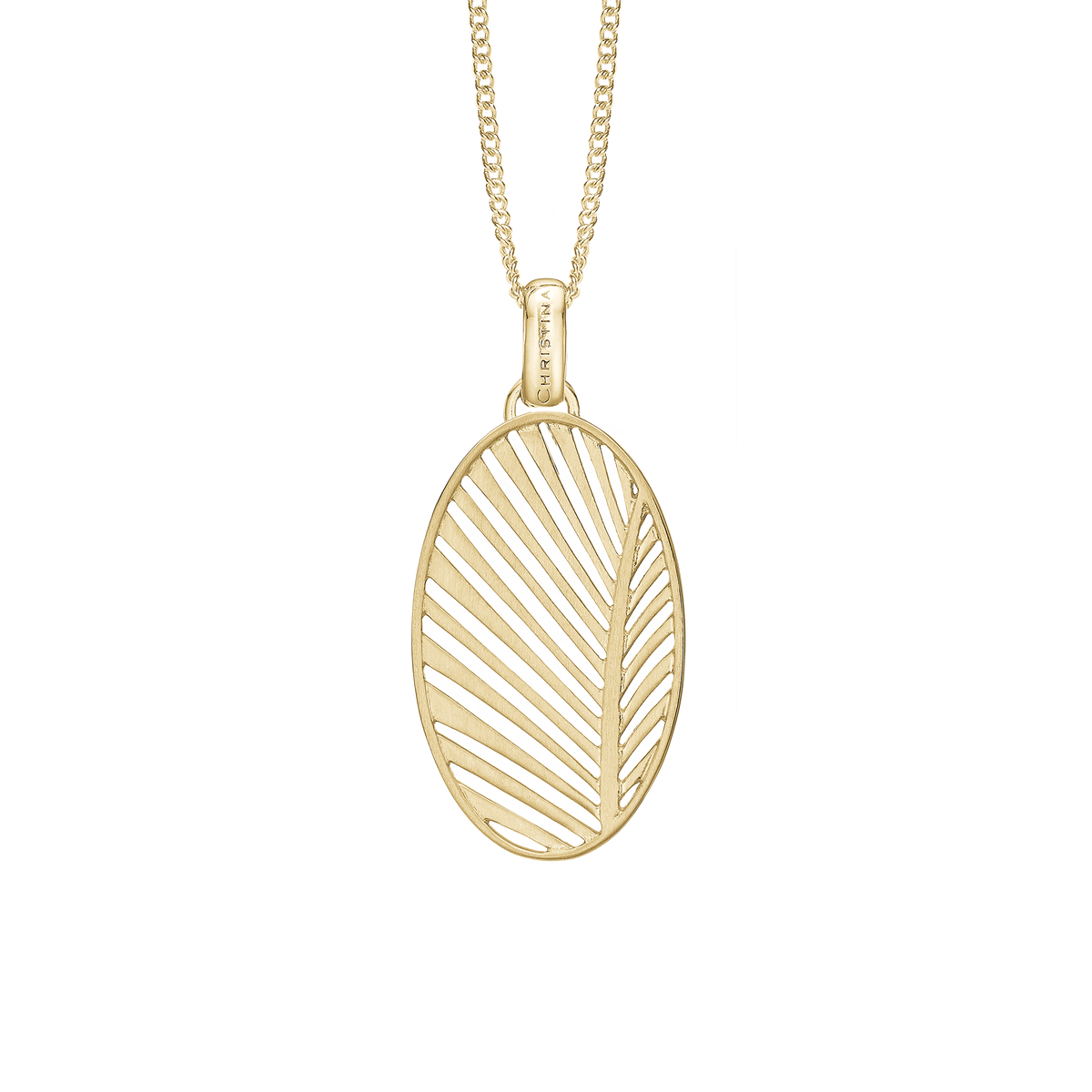 Christina My Special Palm vedhæng i forgyldt sølv – model 680-G68 – billede 4