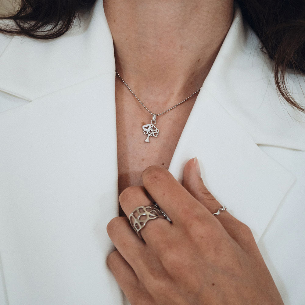 Christina Tree of Hearts vedhæng i sølv – billede 4