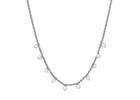 Christina Jewelry - Dangling Pearls, sølv halskæde med ferskvandsperler - Model: 680-S126