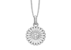 Christina jewelry - Marguerite CZ 15mm, sølv vedhæng med zirkoner - Model: 680-S132