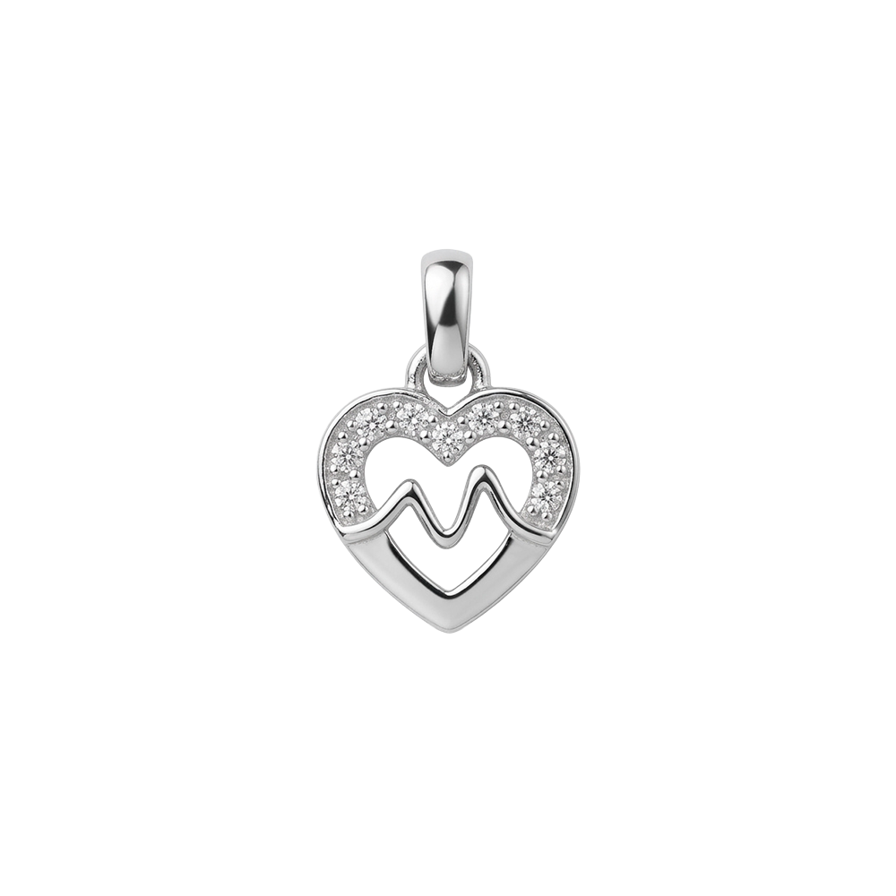 Christina Jewelry - Beating Heart vedhæng, sølv - Model: 680-S183