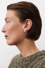 Pernille Corydon - Small Reflection hoops, 12 mm, forgyldt messing - Model: E-750-GP