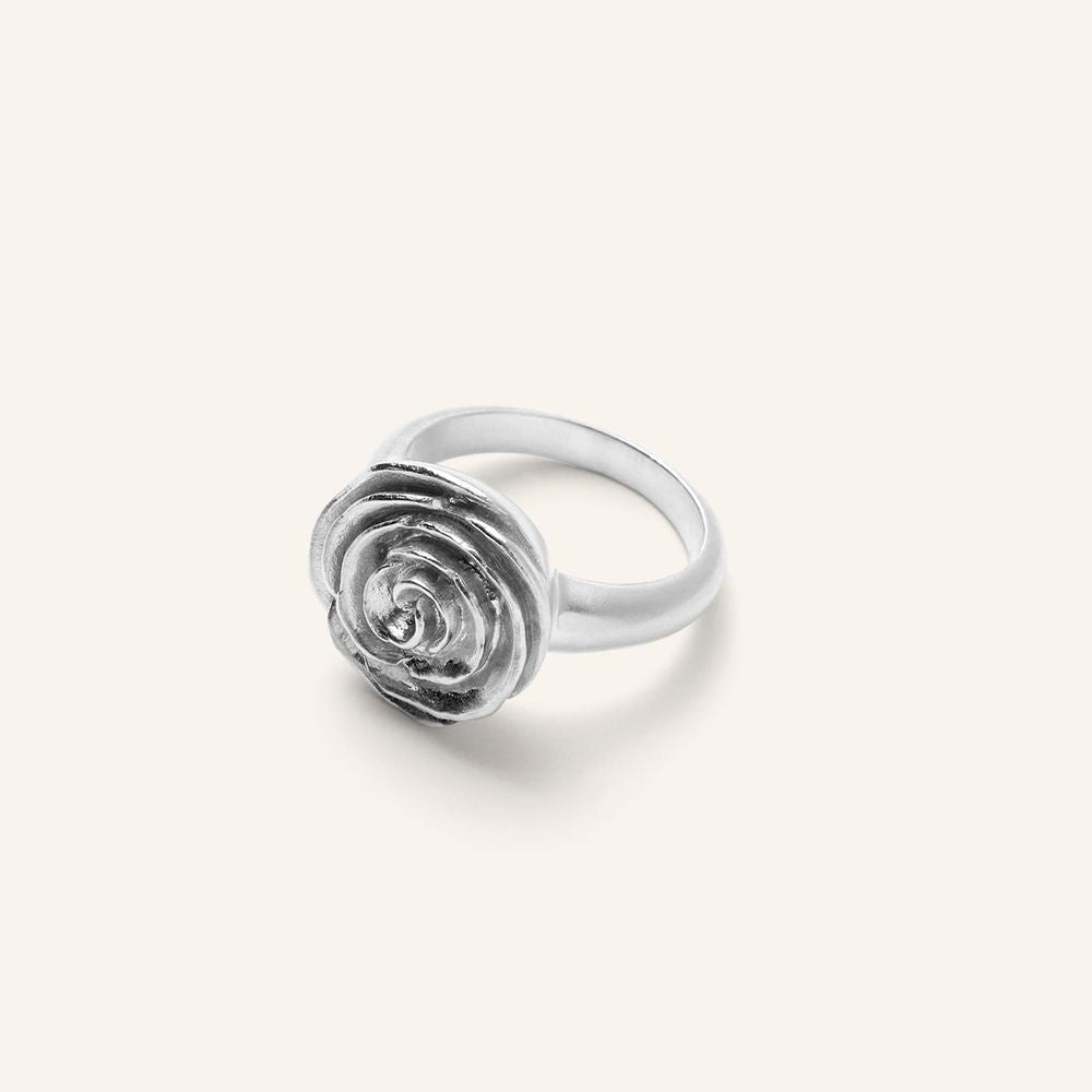 Pernille Corydon - Rose ring sølv - Model: r-537-s
