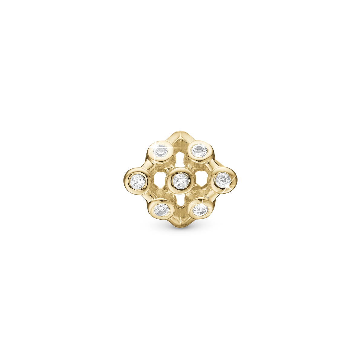 Christina Goals charm i 14 kt guld – model 693-RG23