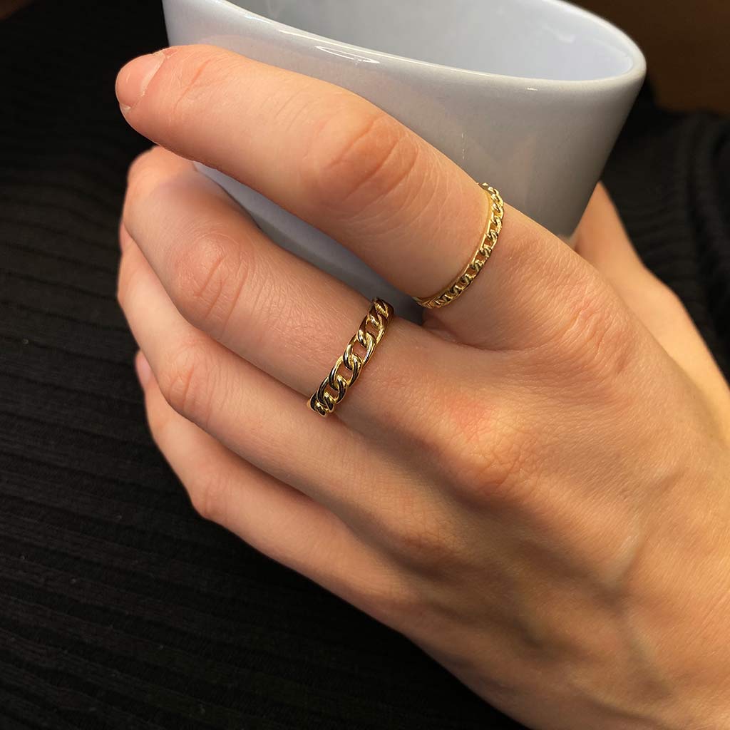Scrouples - Ring 8 kt. panzer - Model nr.: 711073