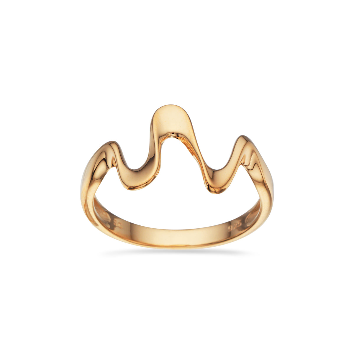 Scrouples - Forgyldt ring "slange" - Model: 726652