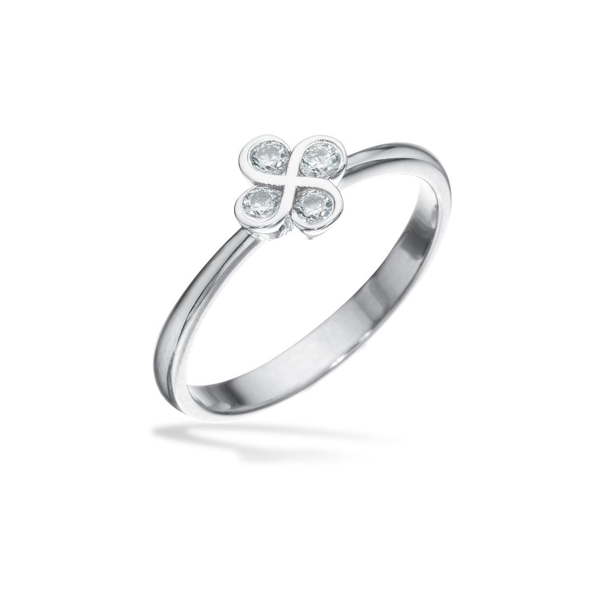Scrouples - Sølv ring med syntetiske zirkoner - Model: 726972