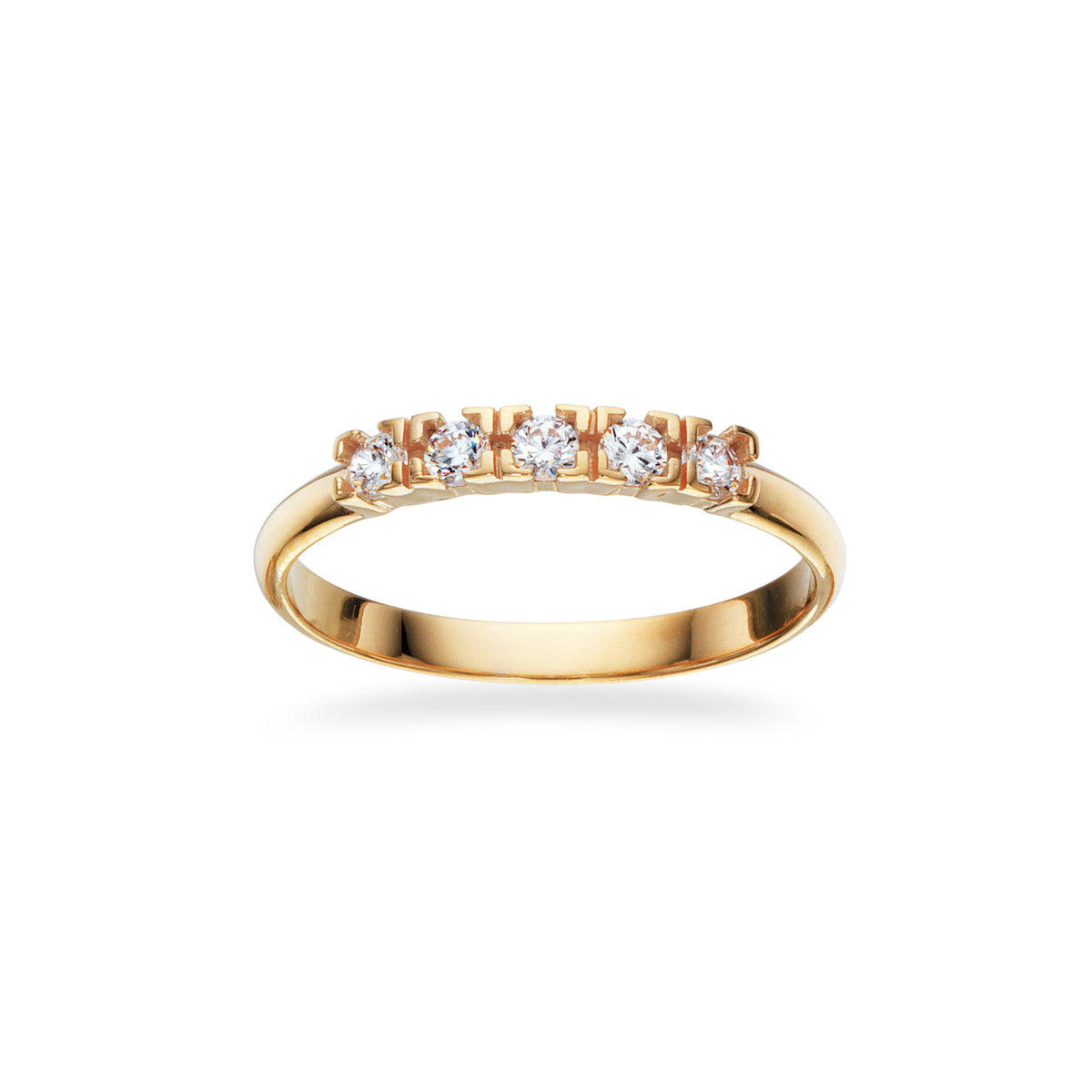 Scrouples - Soho ring, forgyldt sølv med syntetiske zirkoner - Model: 727462