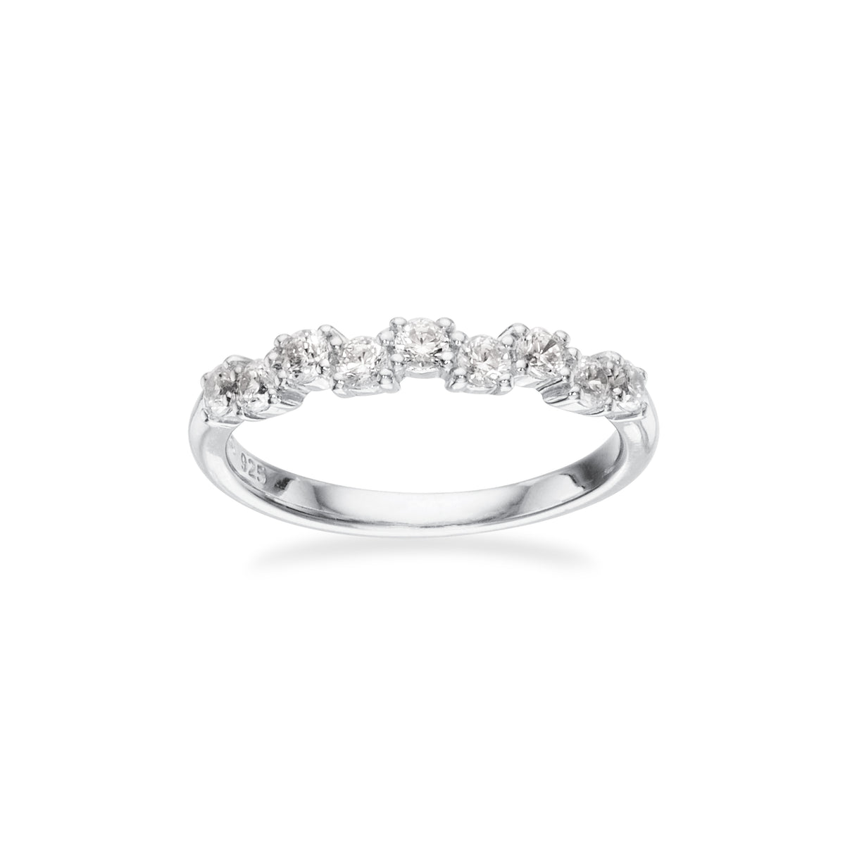 Scrouples - Sølv ring med syntetiske zirkoner - Model: 727952