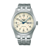 Seiko - Seiko 5 sport automatic herreur, stål med lænke og ekstra rem - Model: SRPK41K1