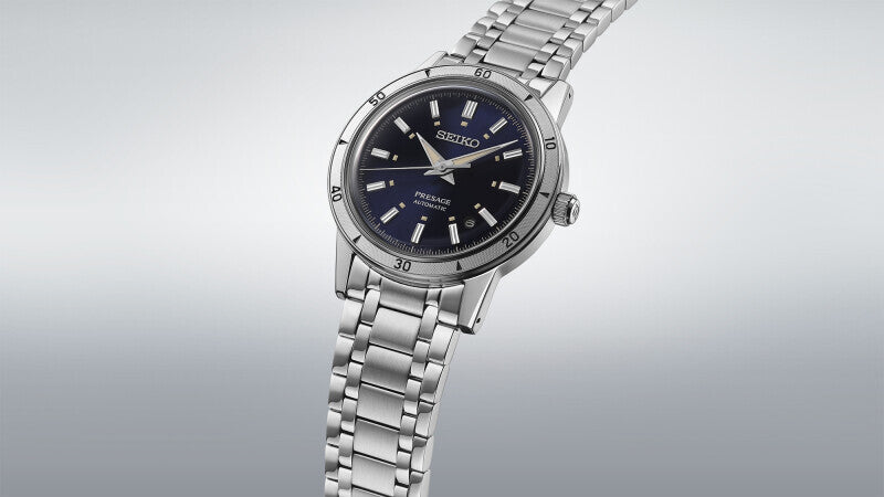 Seiko - Herreur, Presage, Stål med lænke og automatik værk - Model: SRPL07J1