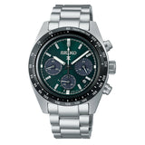 Seiko - Prospex Solar, stål med grøn skive - Model: SSC933P1