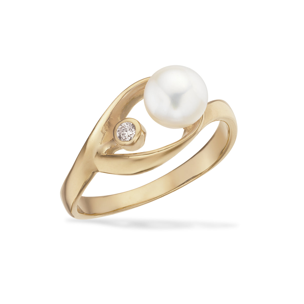 Scrouples - Ring fkp./cubic zir. sølv fg. - Model: 731032