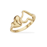 Scrouples -Forgyldt sølv ring med cubic zir. - Model: 731412