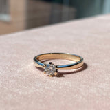 Scrouples - Vida ring rødguld 0,20 W/P1 8 kt - Model: 7813,20