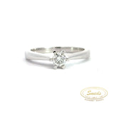 Diamant ring med 0,25 ct.