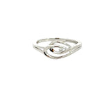 Rhodineret sølv ring - Model: 40-12741