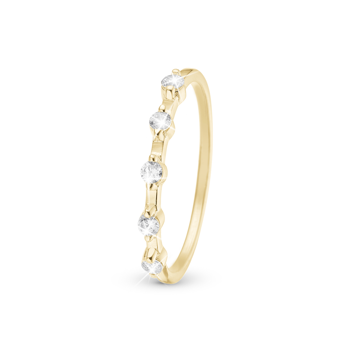 Christina Simple Life Style ring i forgyldt sølv – model 800-1.17.B