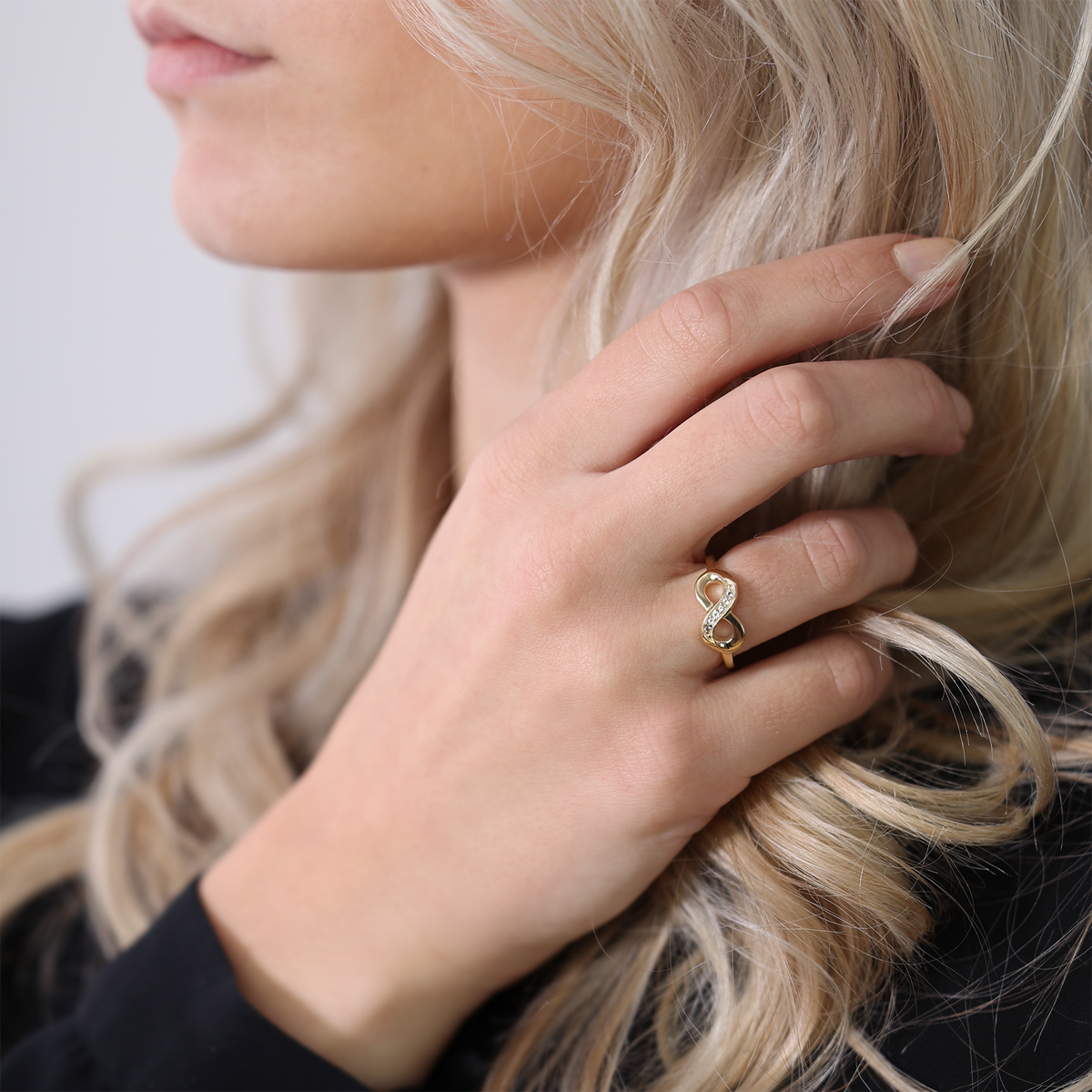 Christina Eternity ring i forgyldt sølv – model 800-2.20.B – billede 6