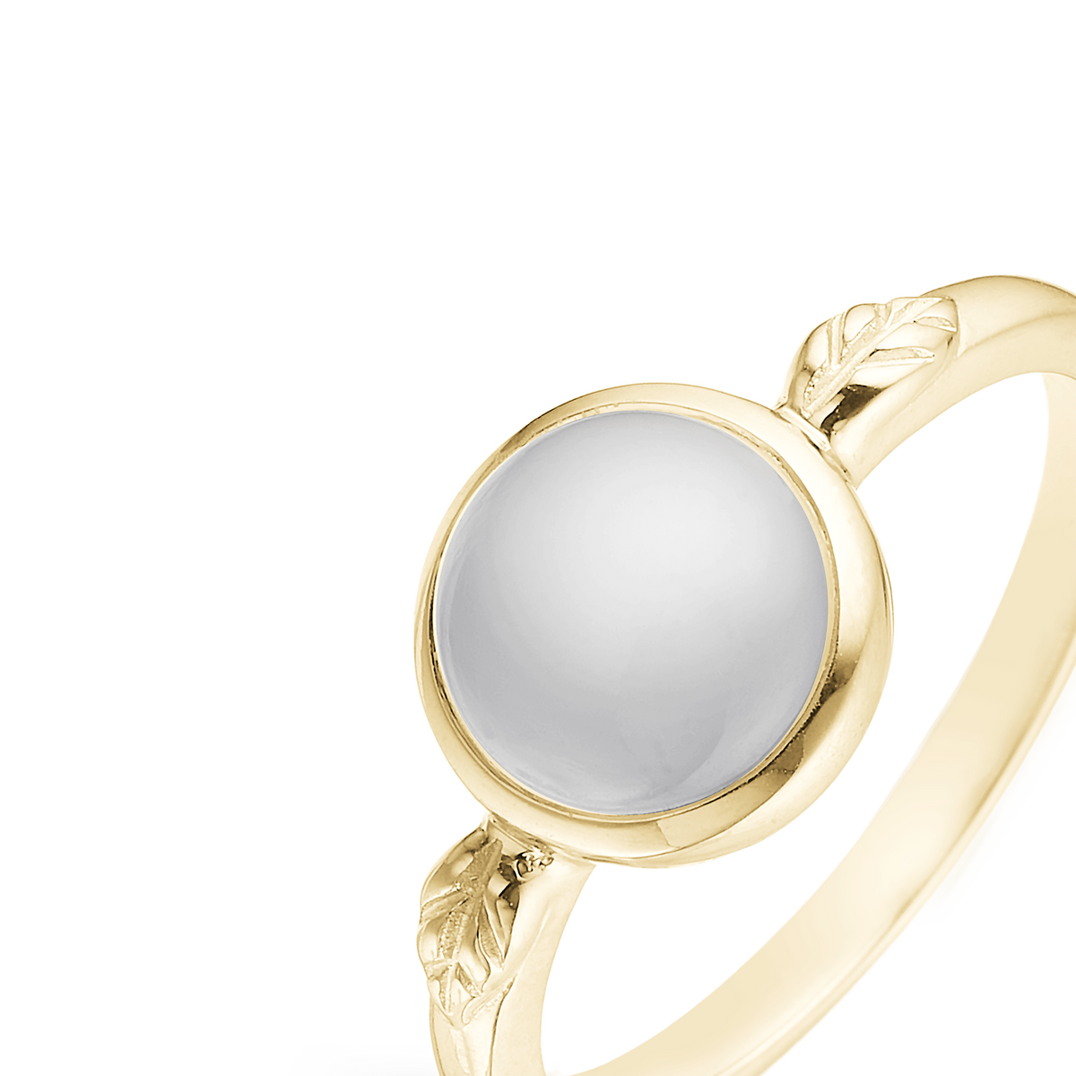 Christina Moonstone ring i forgyldt sølv – model 800-3.27.B – billede 8
