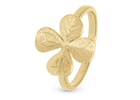 Christina Jewelry - Four Leaf Clover, ring, forgyldt sølv - Model: 800-3.29.B